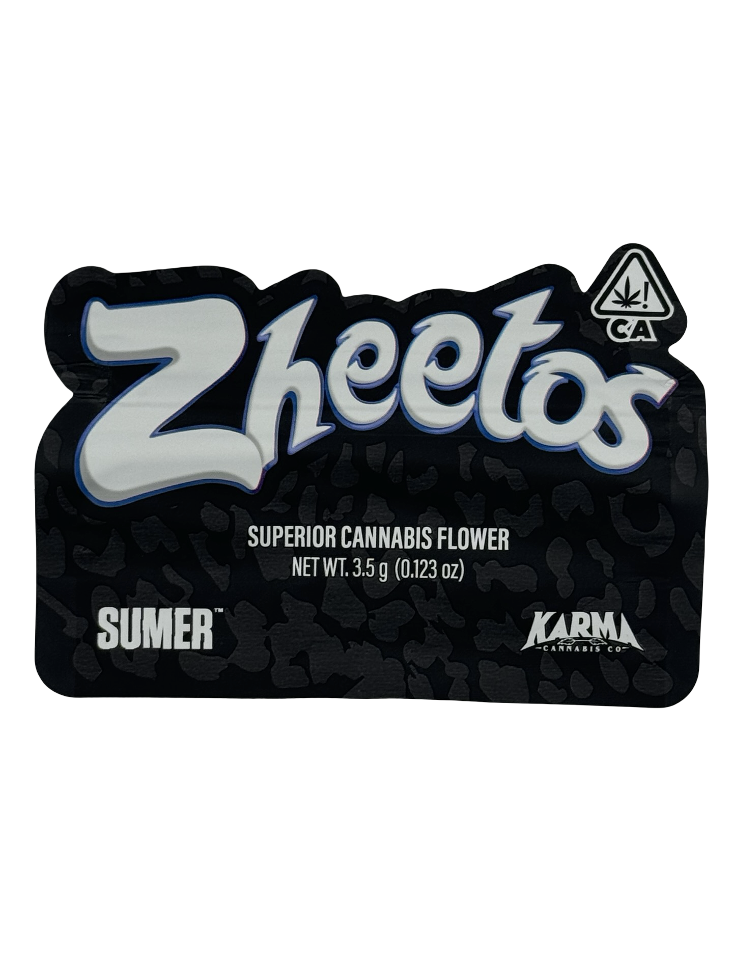 Zheetos Mylar Bags 3.5g Sumer