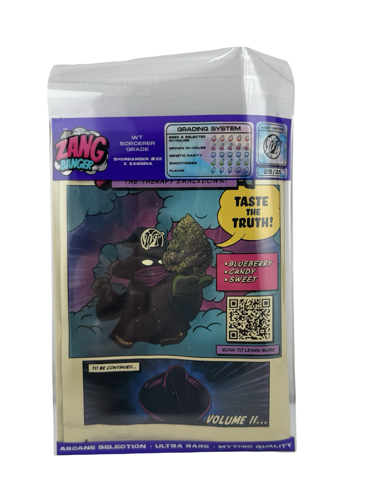 Zang Banger Mylar Bags 3.5g Wizard Trees