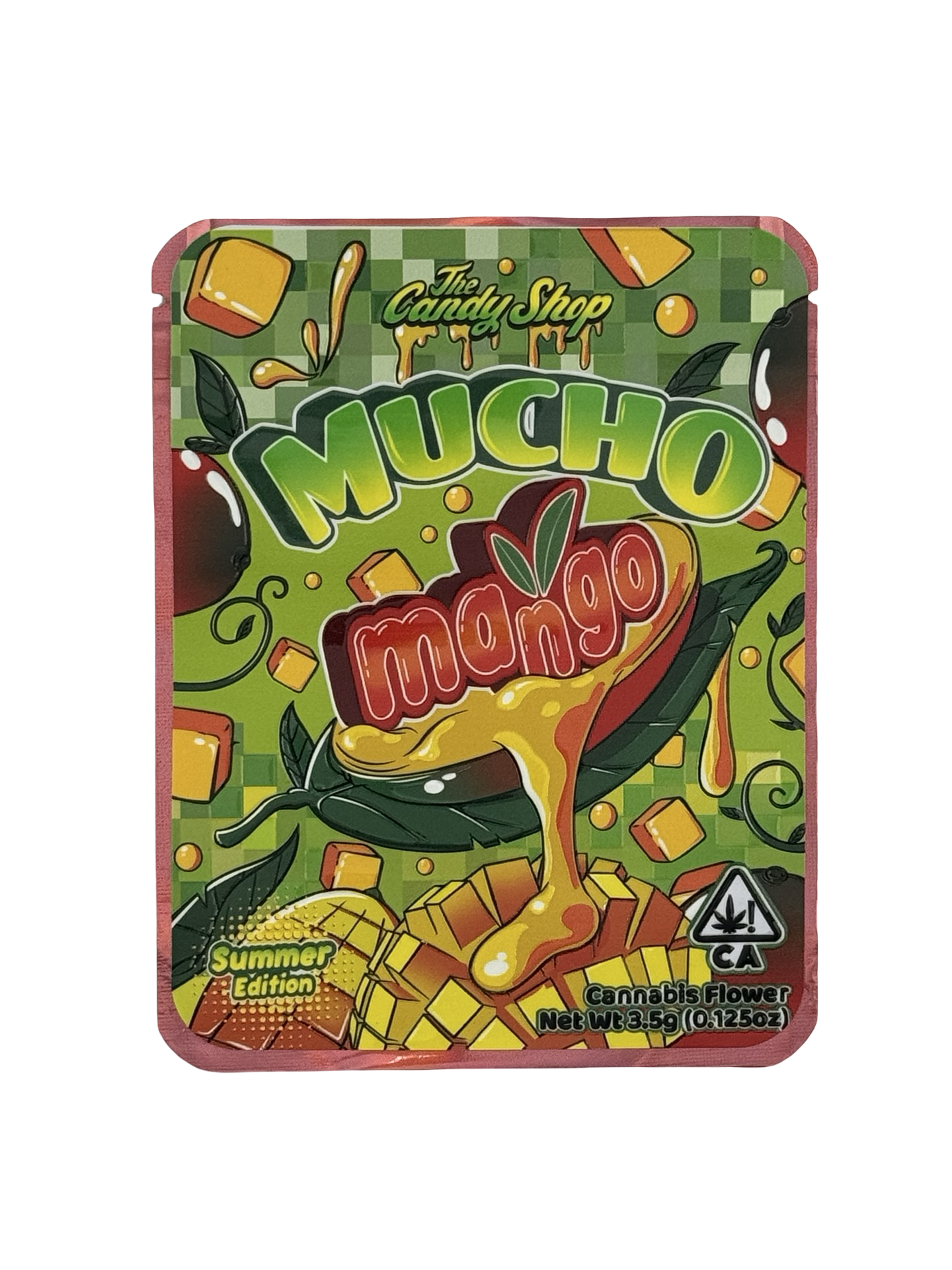 Mucho Mango Mylar Bags 3.5g The Candy Shop