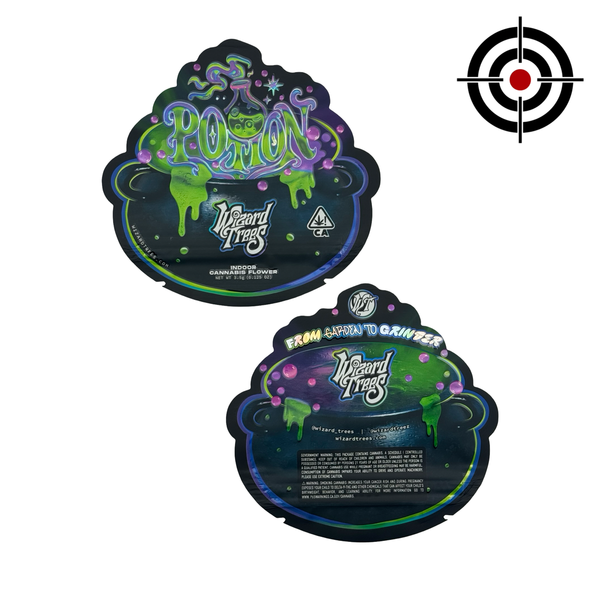 Potion 3.5g Mylar Bags | Wizard Trees – Fire Mylar