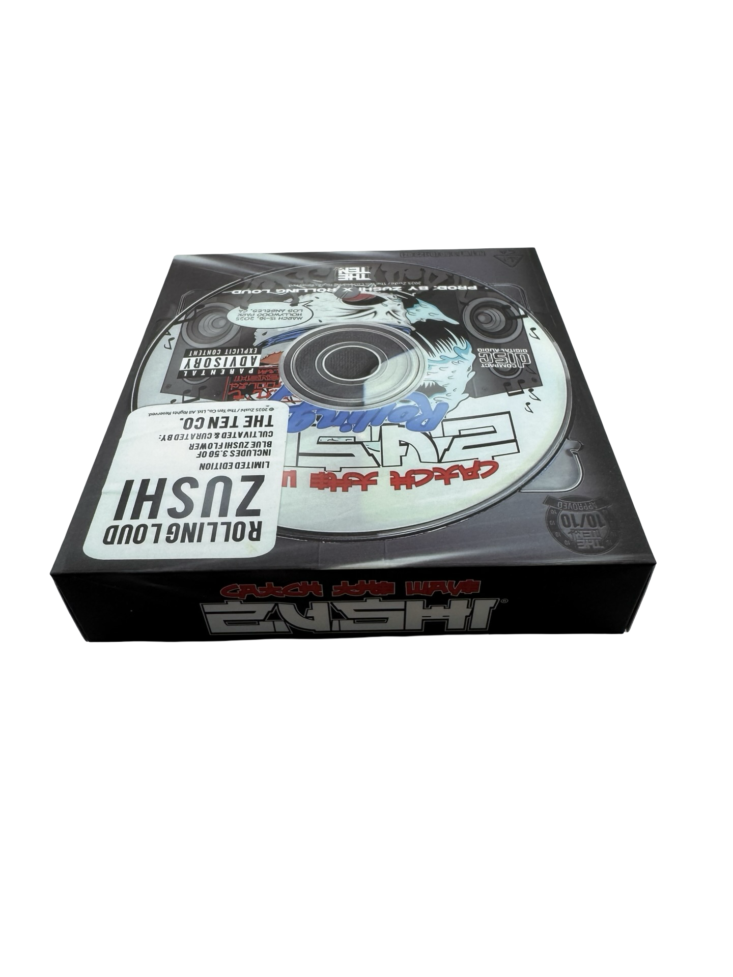 Rolling Loud 3.5g Mylar Bags & Boxes The Ten Co