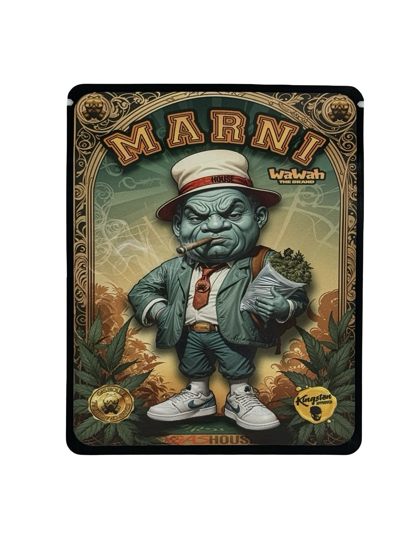 Marni Mylar Bags 3.5g Wawah - Fire Mylar  