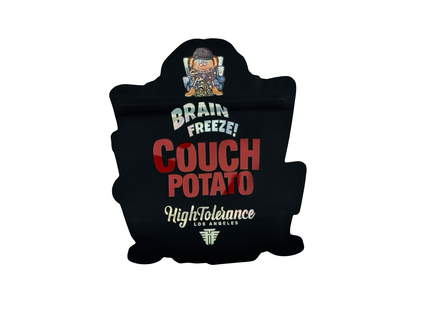 Couch Potato 3.5g Mylar Bags High Tolerance