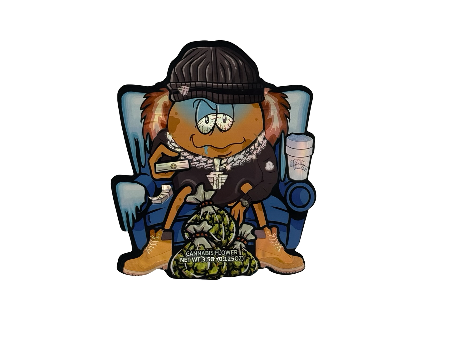 Couch Potato 3.5g Mylar Bags High Tolerance