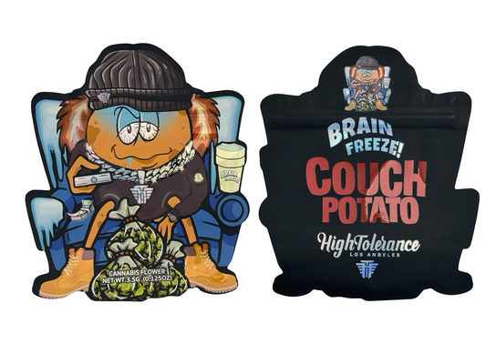 Couch Potato 3.5g Mylar Bags High Tolerance