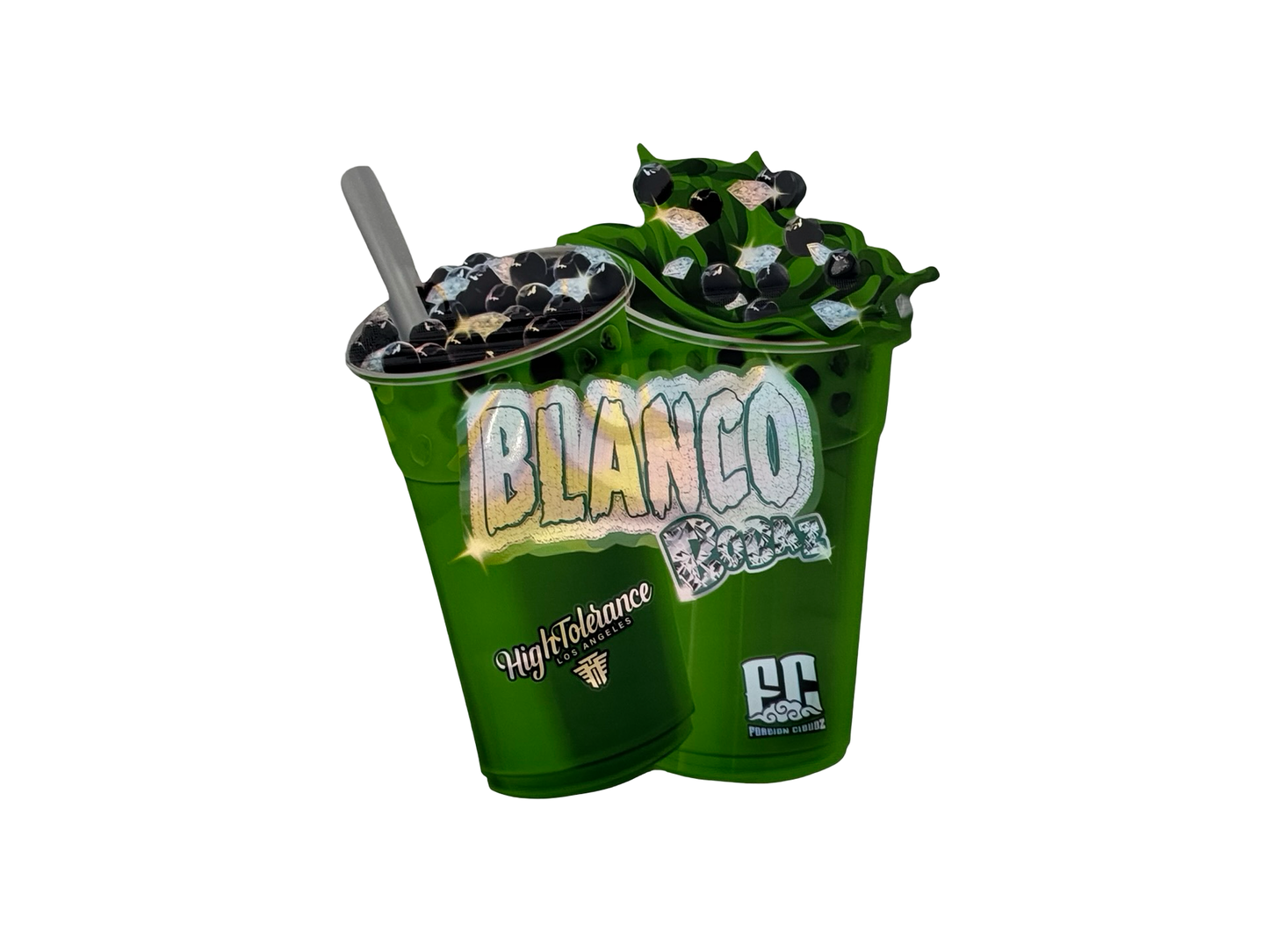 Blanco 3.5g Mylar Bags High Tolerance - Fire Mylar  