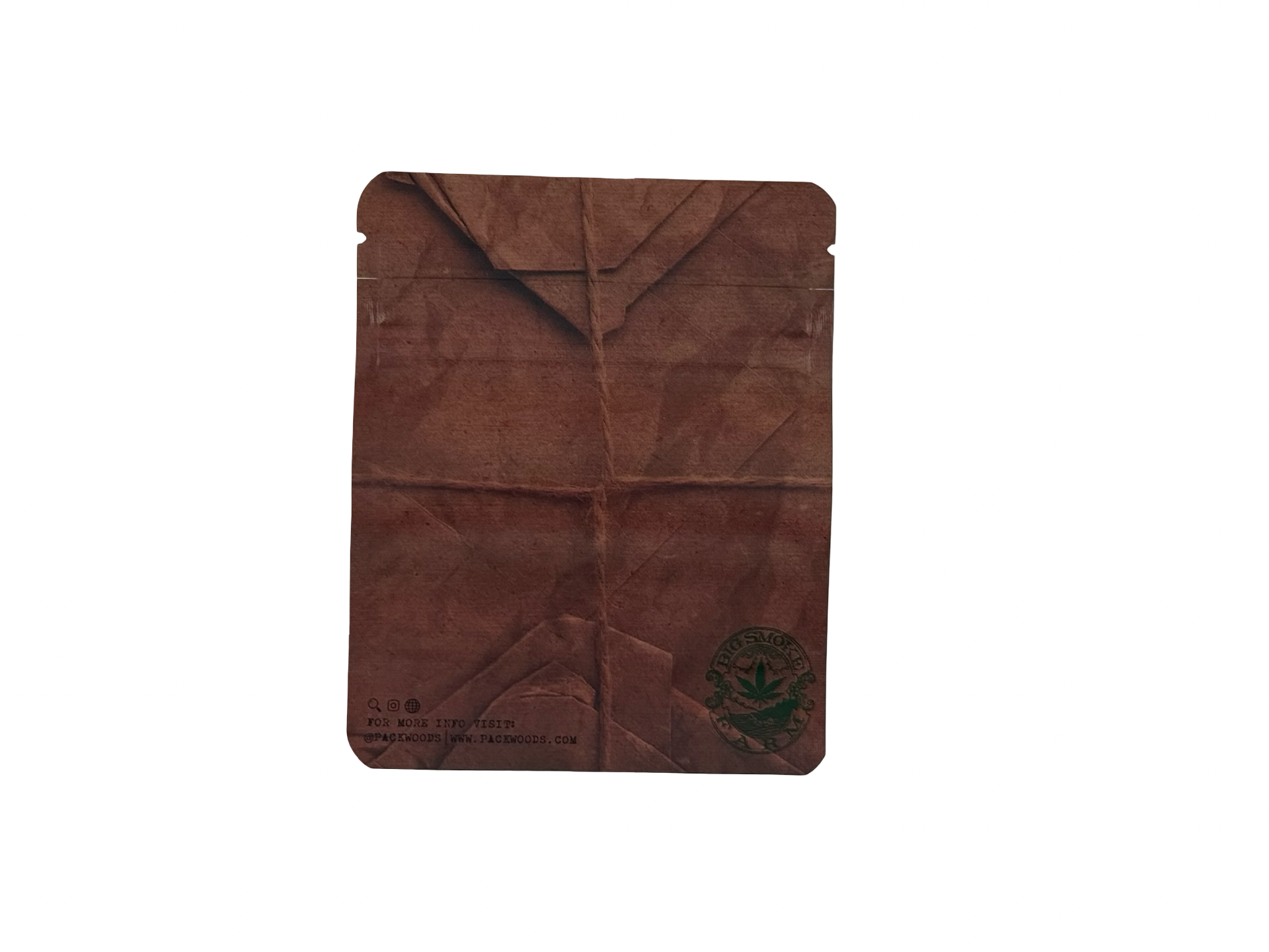 Buffalato Mylar Bags 3.5g Packwoods - Fire Mylar  