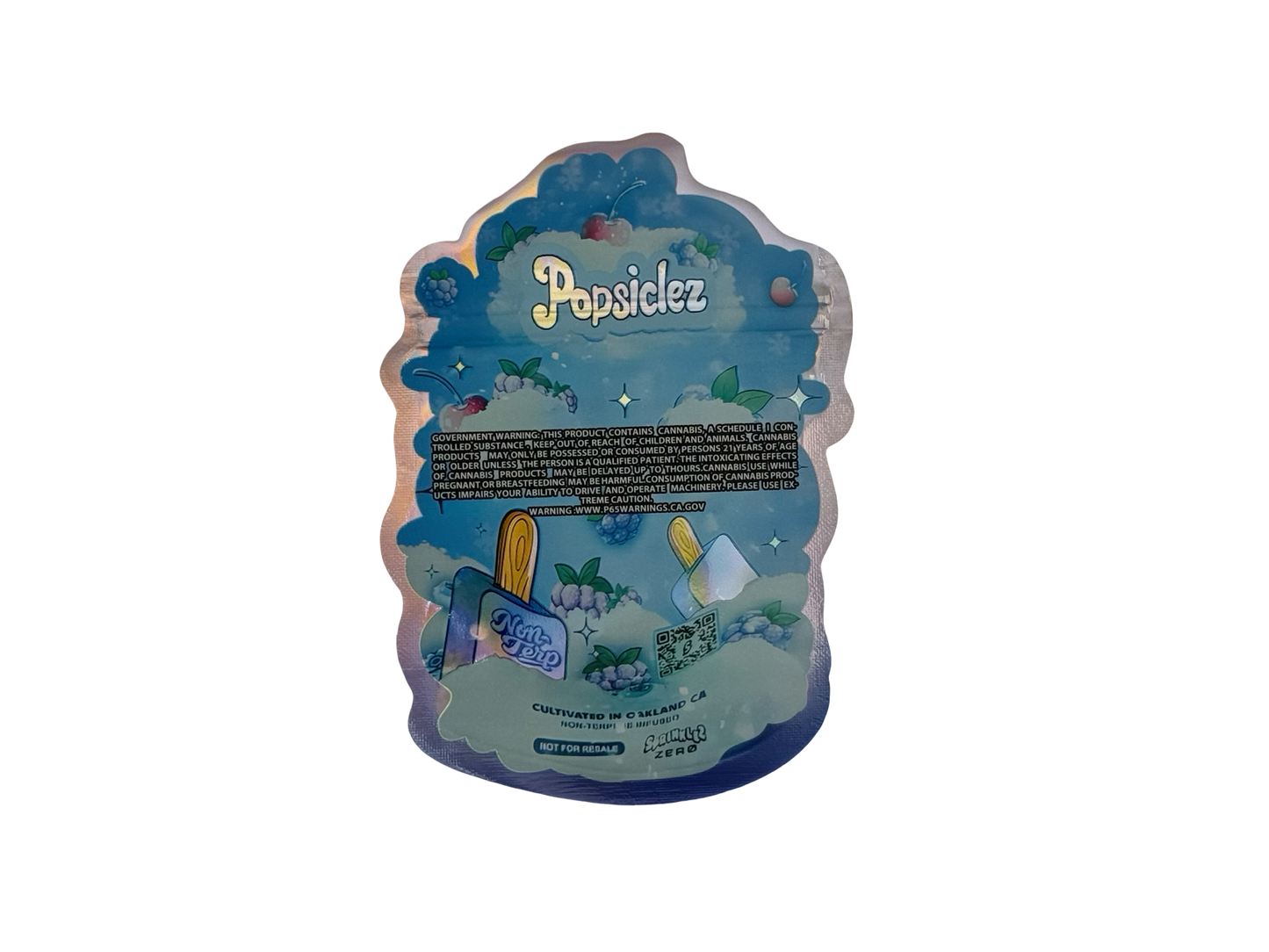 Berry Freeze Popsiclez 3.5g Mylar Bags Sprinklez Zero