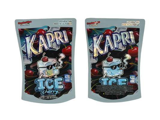 Kapri Ice Cherry 3.5g Mylar Bags High Tolerance