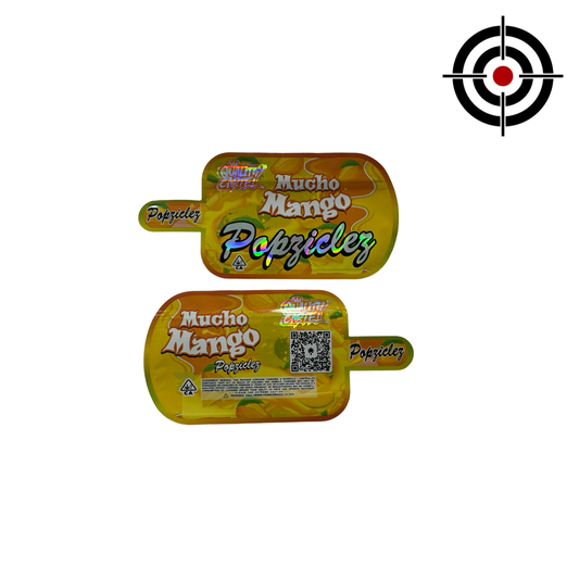 Mucho Mango Popziclez Mylar Bags 3.5g Quality Cartel