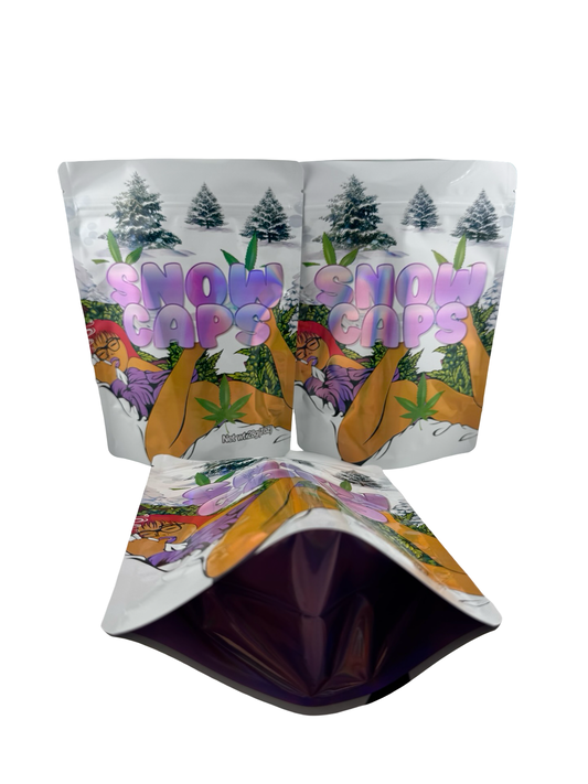 Snow Caps 28g Mylar Bags (1oz)