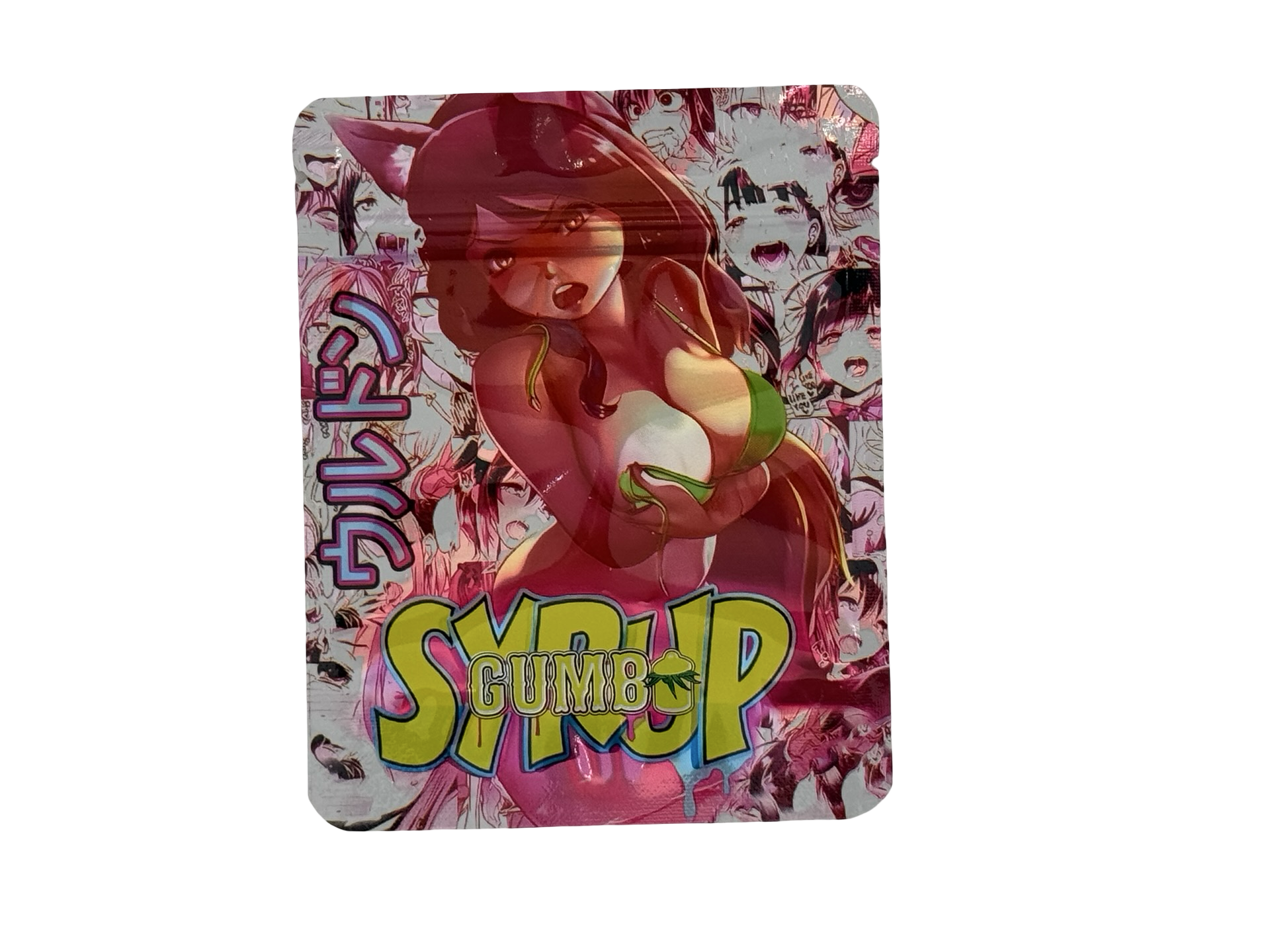 Syrup 3.5g Mylar Bags Gumbo ($0.09 per bag) - Fire Mylar  