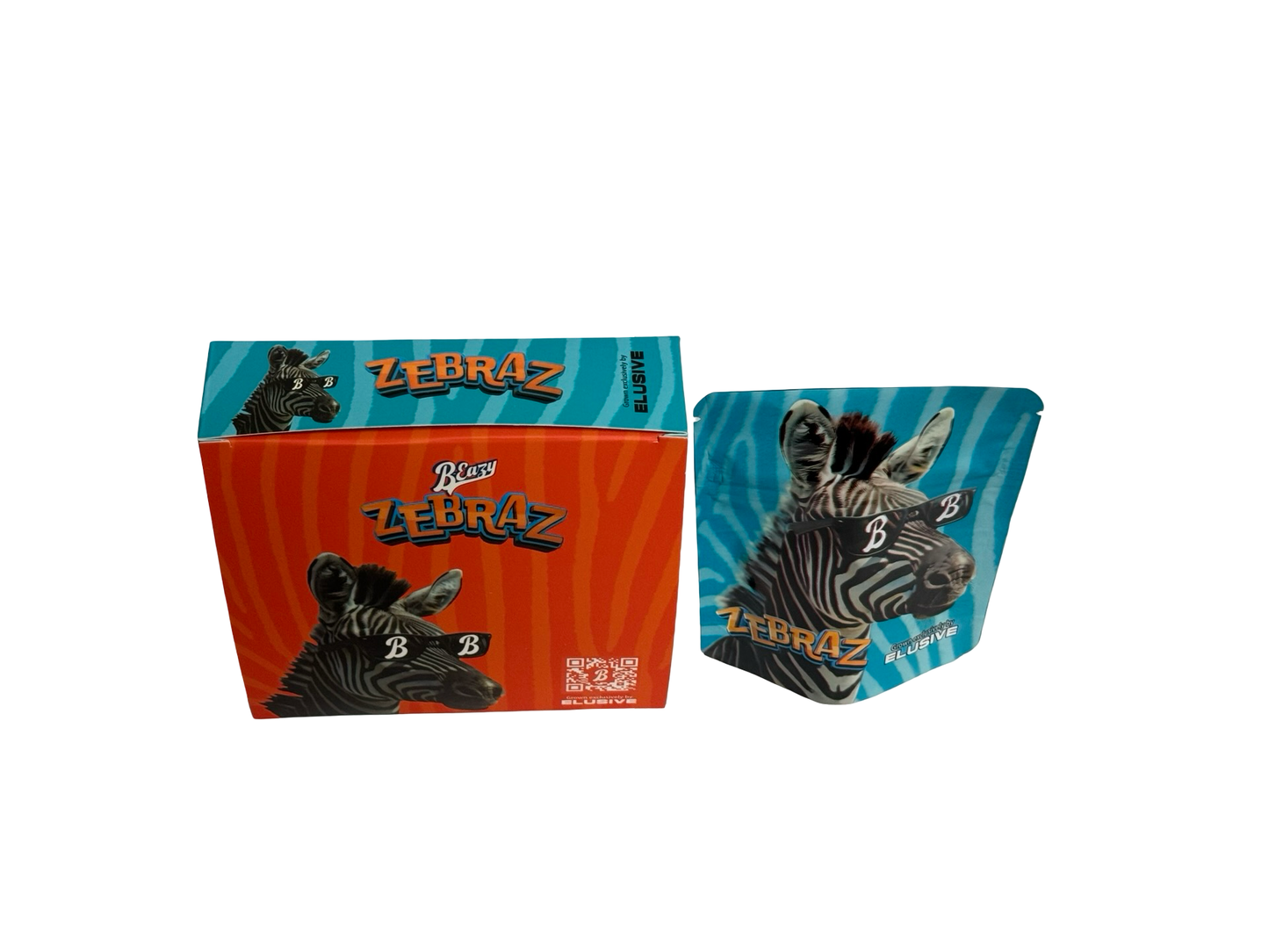 Zebraz 3.5g Mylar Bags & Boxes B-Eazy