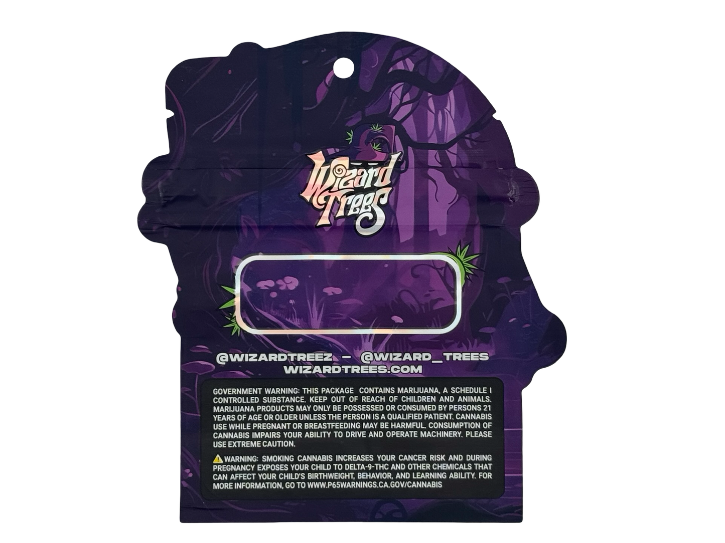 Wizard Trees 3.5g Mylar Bags