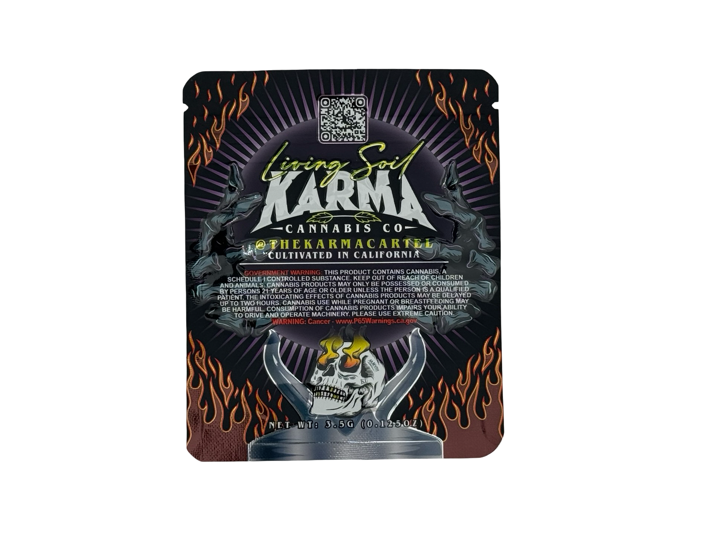 Big Z 3.5g Mylar Bags Karma Cartel