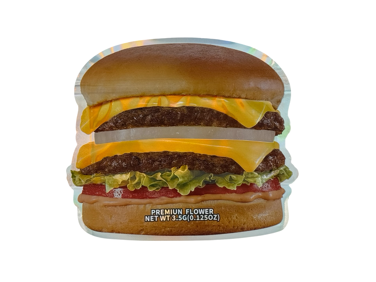 Za-N-Out Burger 3.5g Mylar Bags