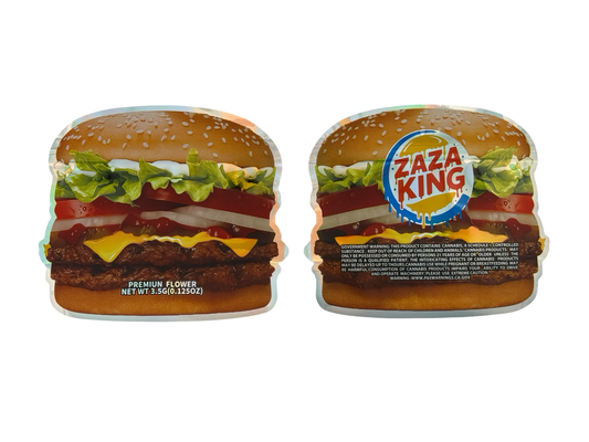 Zaza King 3.5g Mylar Bags