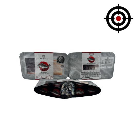 Black Cod 3.5g Mylar Bags The Ten Co