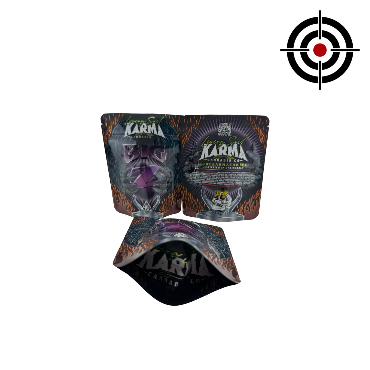 Big Z 3.5g Mylar Bags Karma Cartel