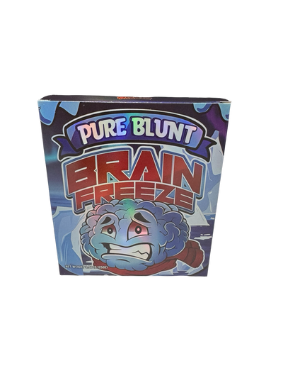 Brain Freeze 3.5g Mylar Bags & Boxes Pure Blunt