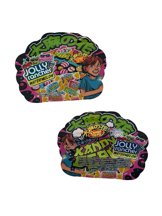 Jolly Rancher Watermelon 3.5g Mylar Bags Kandy Depo