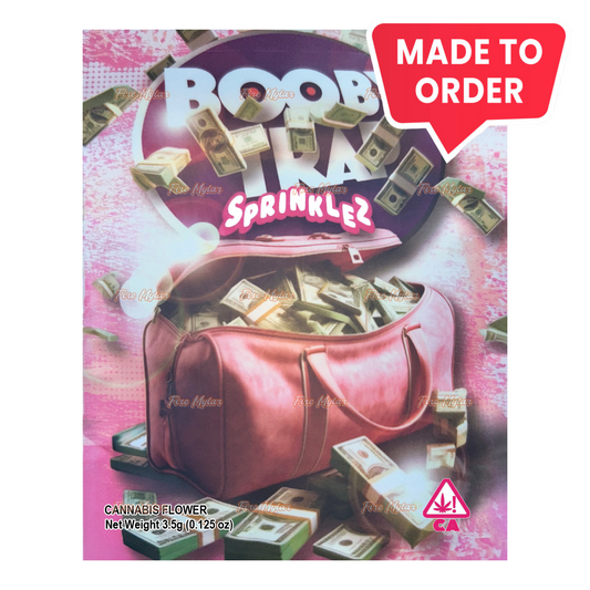 Booby Trap 3.5g Mylar Bags Sprinklez Torch World (made-to-order)