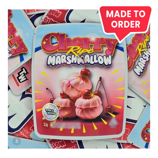 Ripe Cherry Marshmallow 3.5g Mylar Bags Sprinklez Torch World (made-to-order)