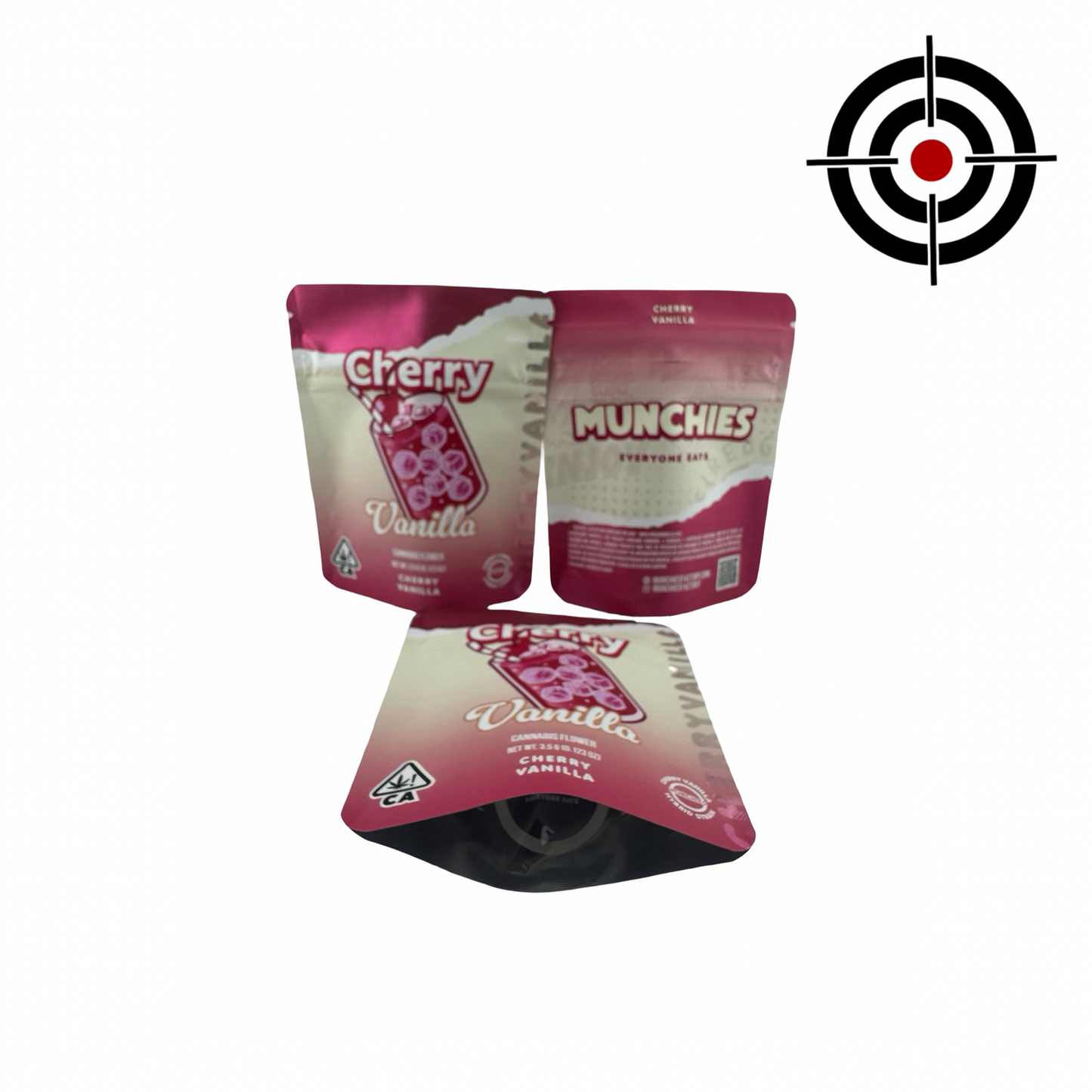 Cherry Vanilla 3.5g Mylar Bags Munchies
