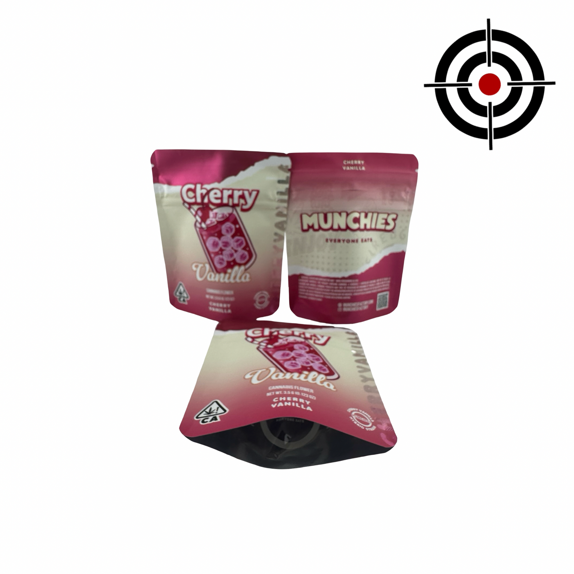 Cherry Vanilla 3.5g Mylar Bags Munchies