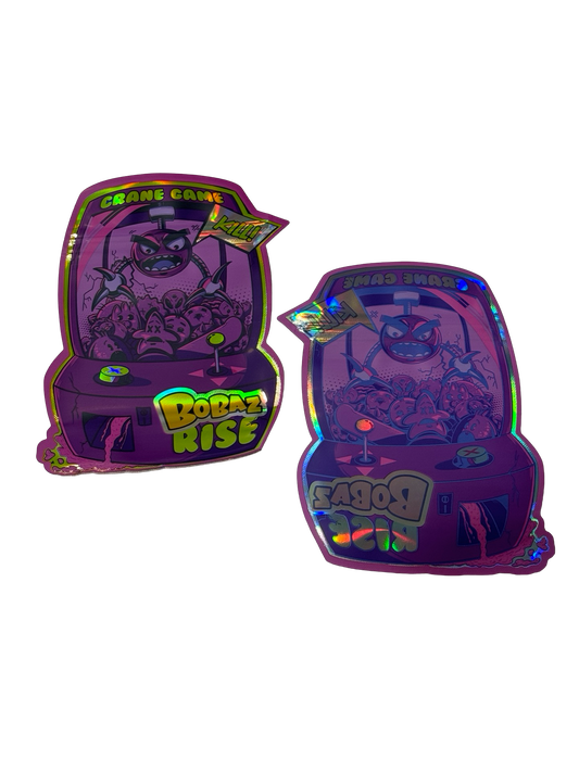 Crane Game Mylar Bags 3.5g Bobaz Rise