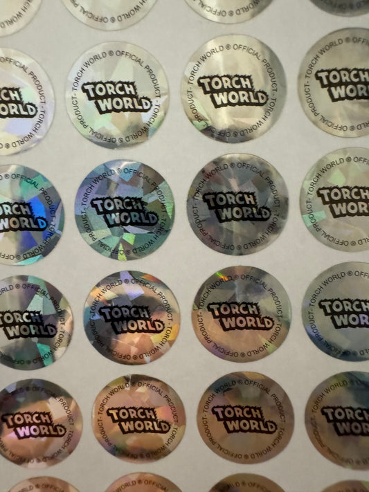 Torch World Sprinklez Holograms x 100