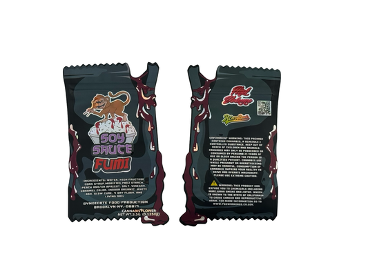 Soy Sauce 3.5g Mylar Bags Fumi — group shot