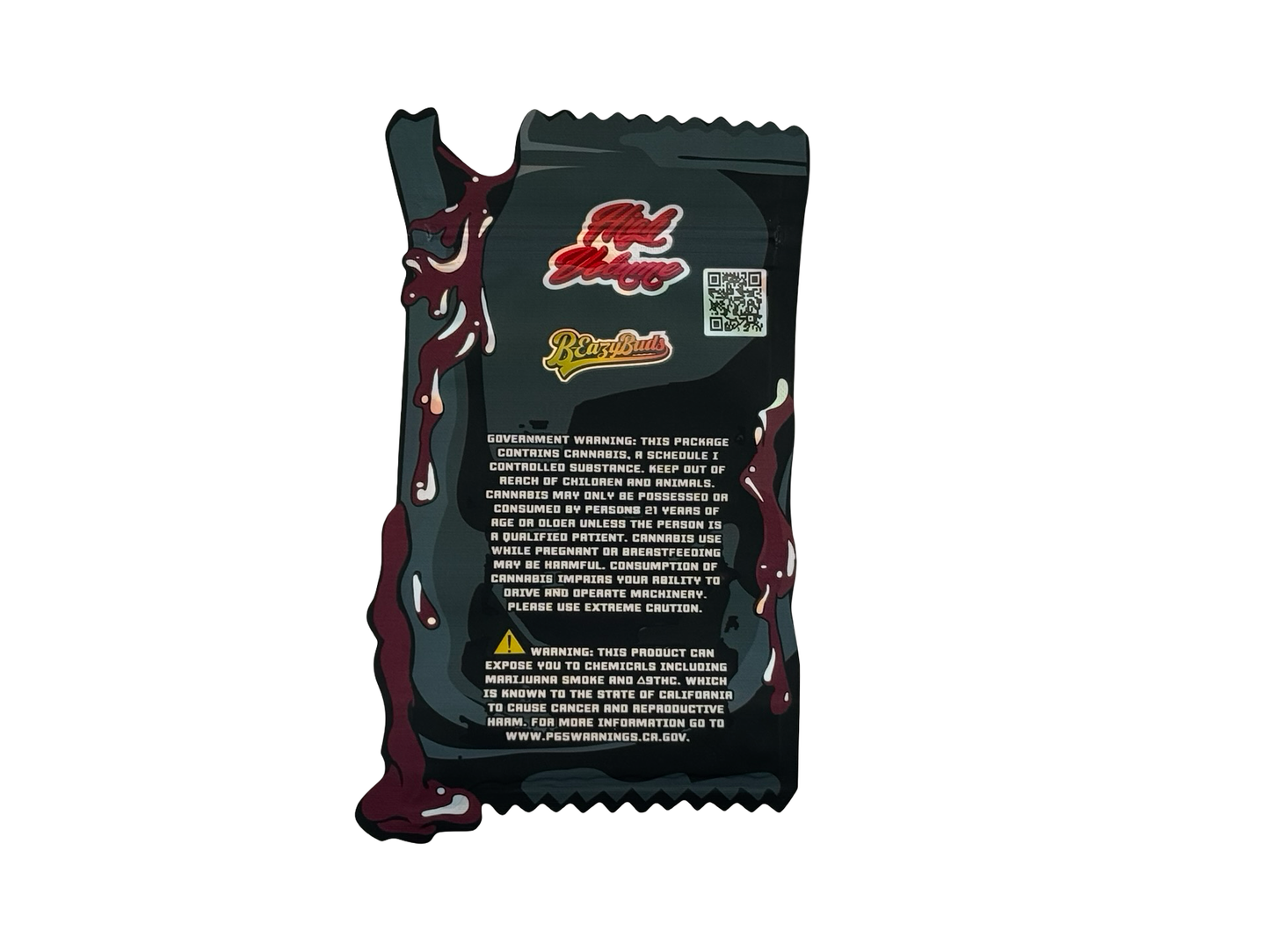 Soy Sauce 3.5g Mylar Bags Fumi — back