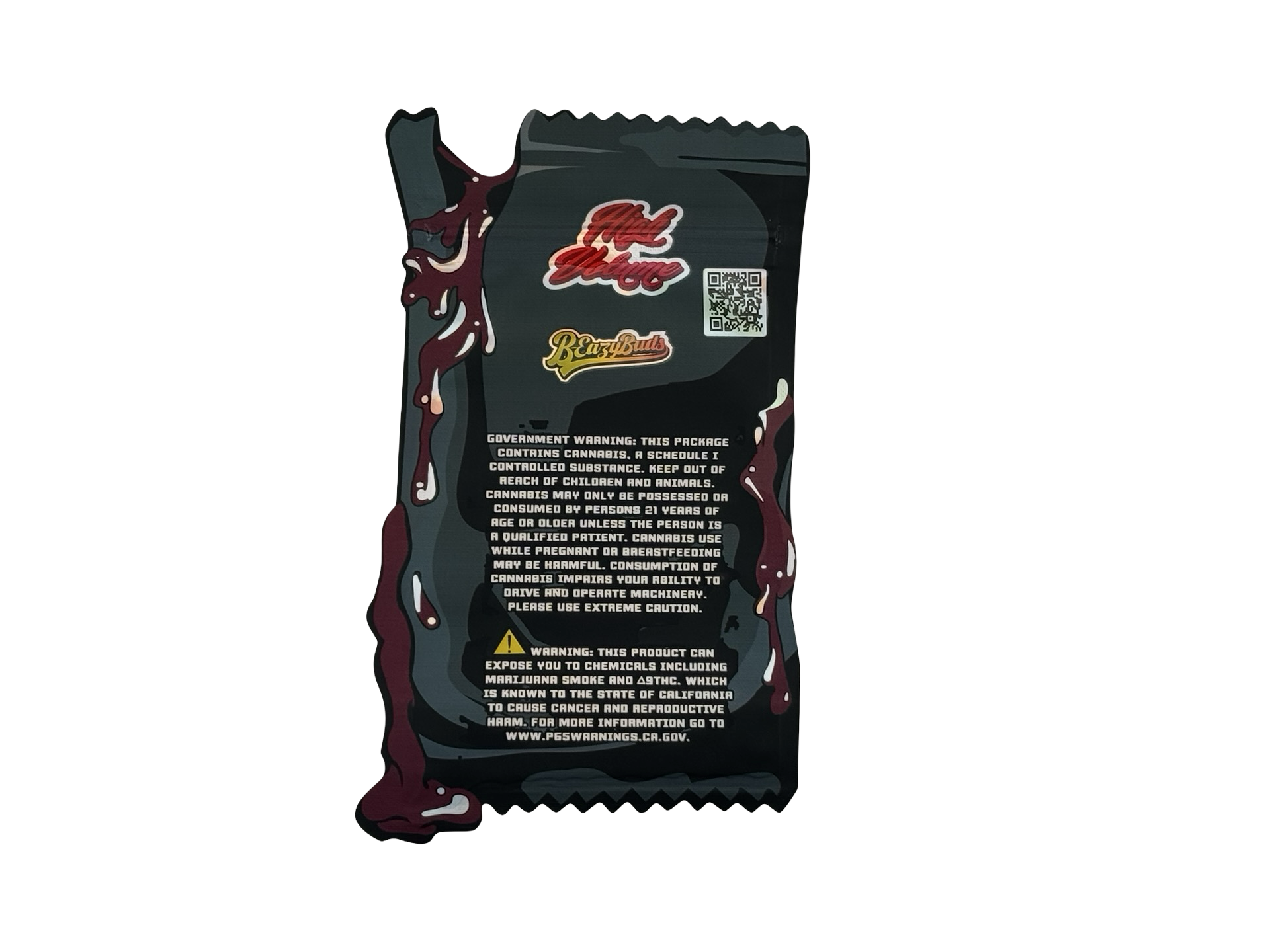 Soy Sauce 3.5g Mylar Bags Fumi — back