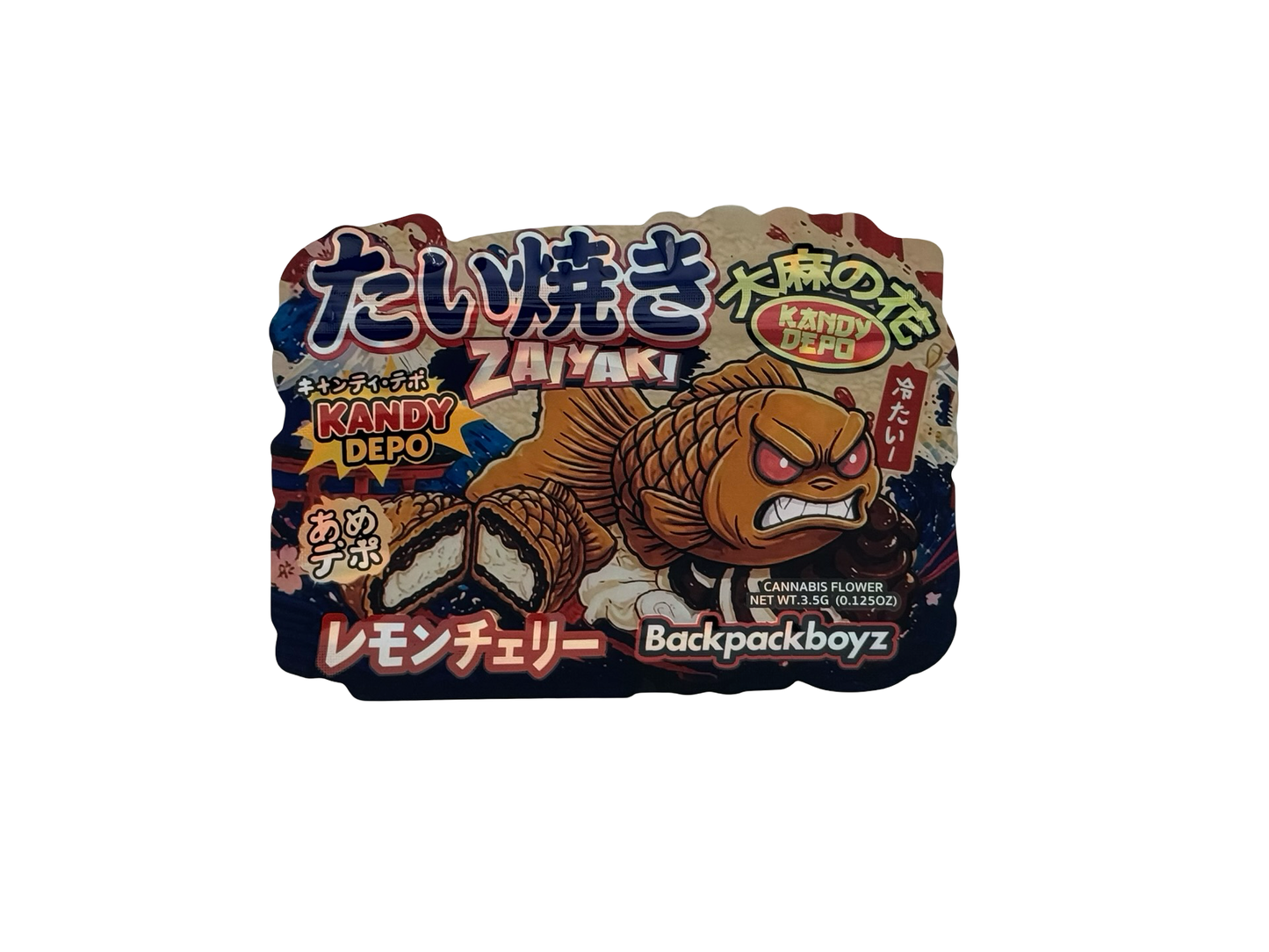 Zaiyaki Mylar Bags 3.5g Kandy Depo (Only $0.21 Each) — front