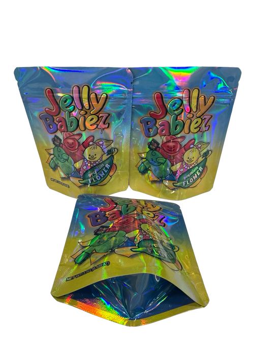 Jelly Babiez Mylar Bags 3.5g
