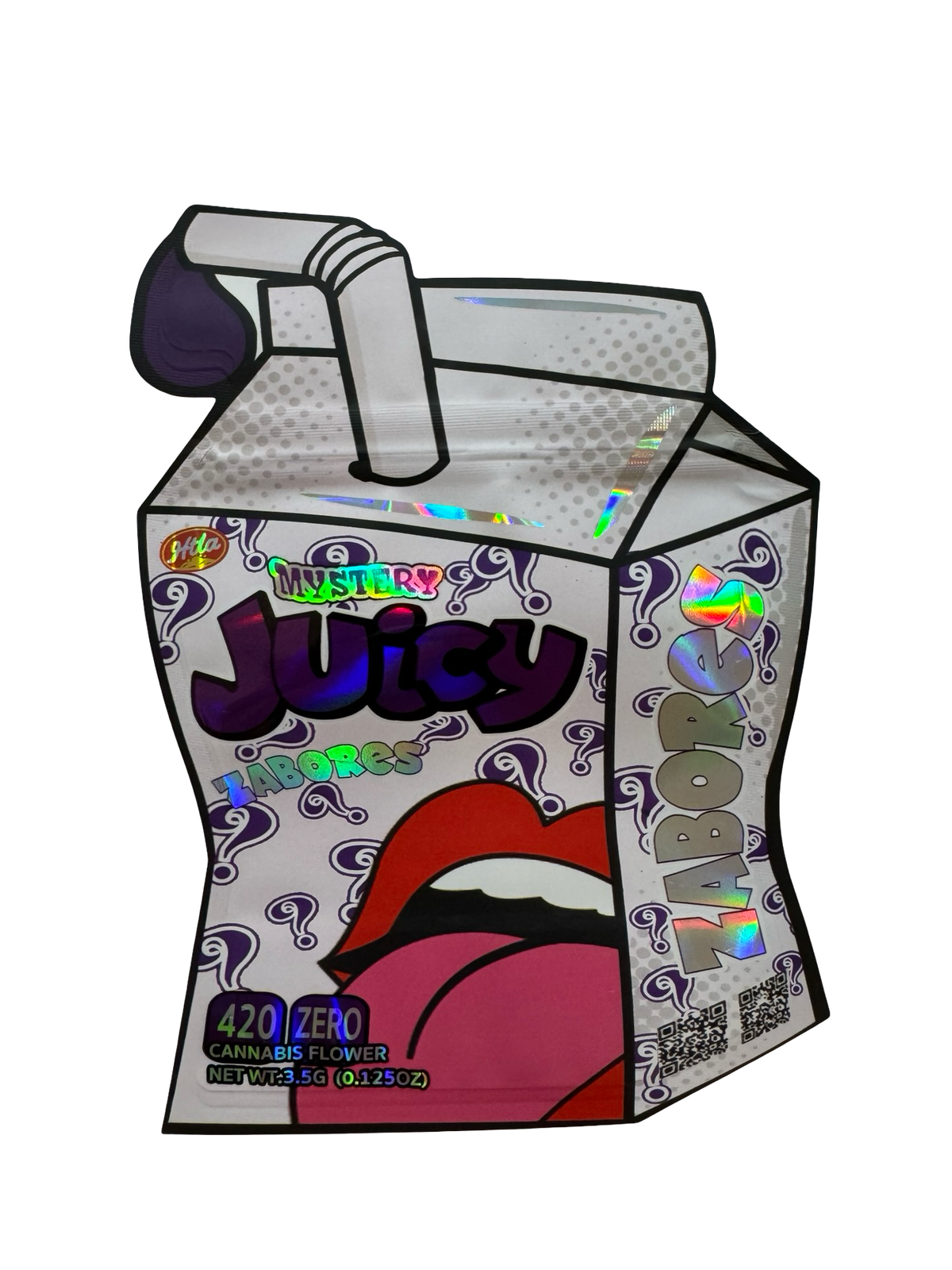 Juicy Mystery 3.5g Mylar Bags | Zabores – Fire Mylar