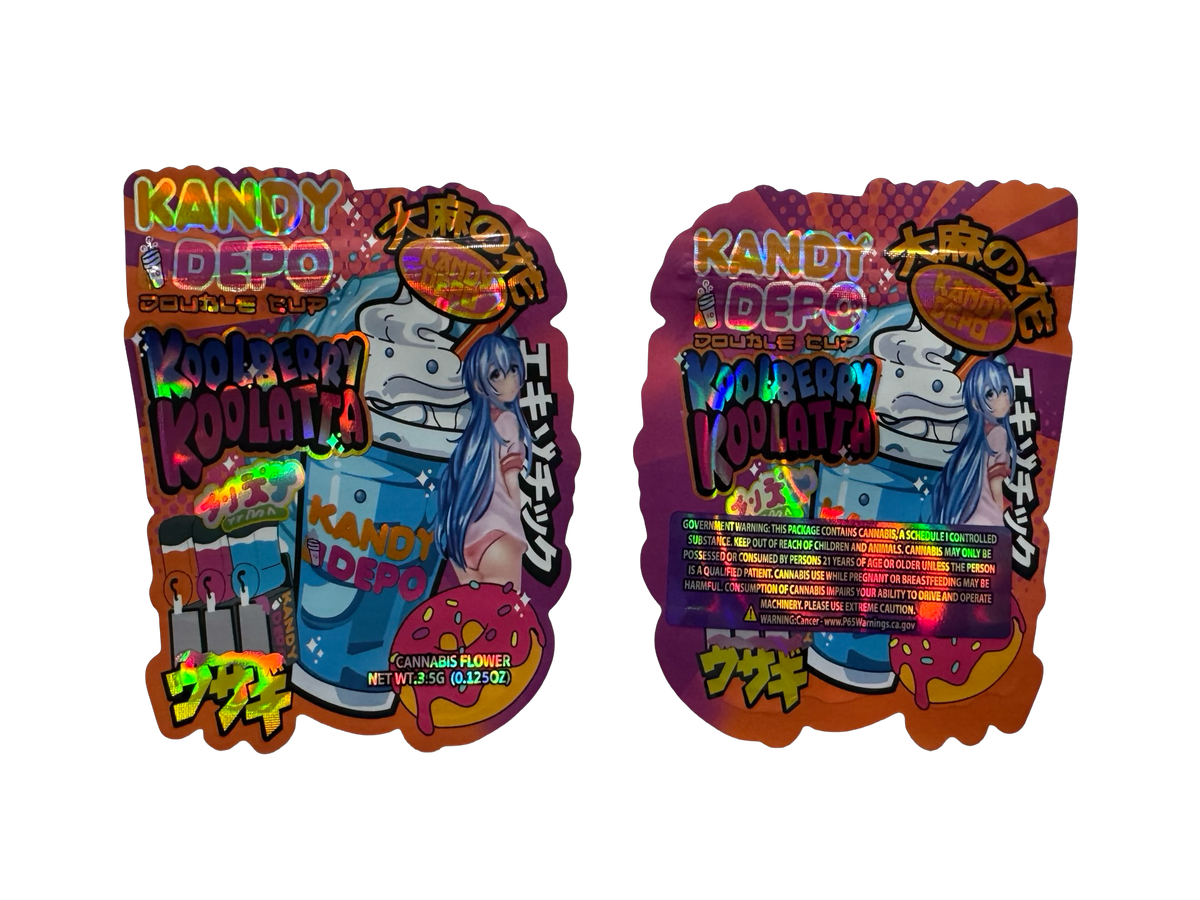 Koolberry Koolatta 3.5g Mylar Bags | Kandy Depo – Fire Mylar