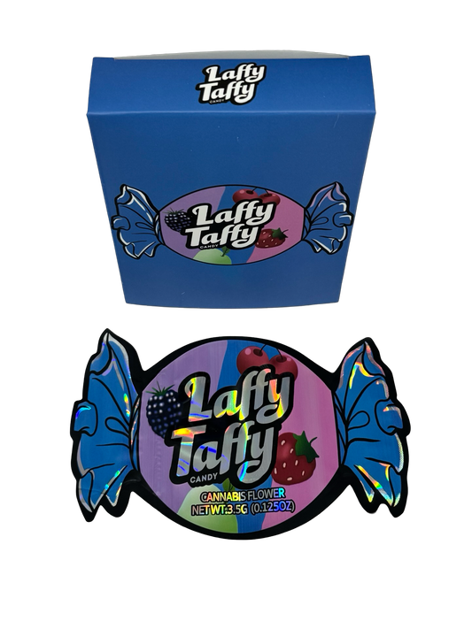 Laughy Taffy 3.5g Mylar Bags & Boxes