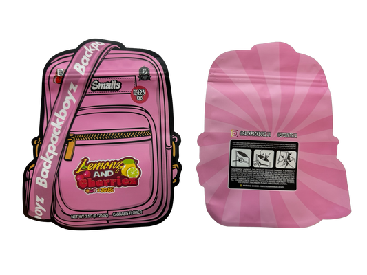 Lemonz and Cherriez Smalls Mylar Bags 3.5g Backpack Boyz