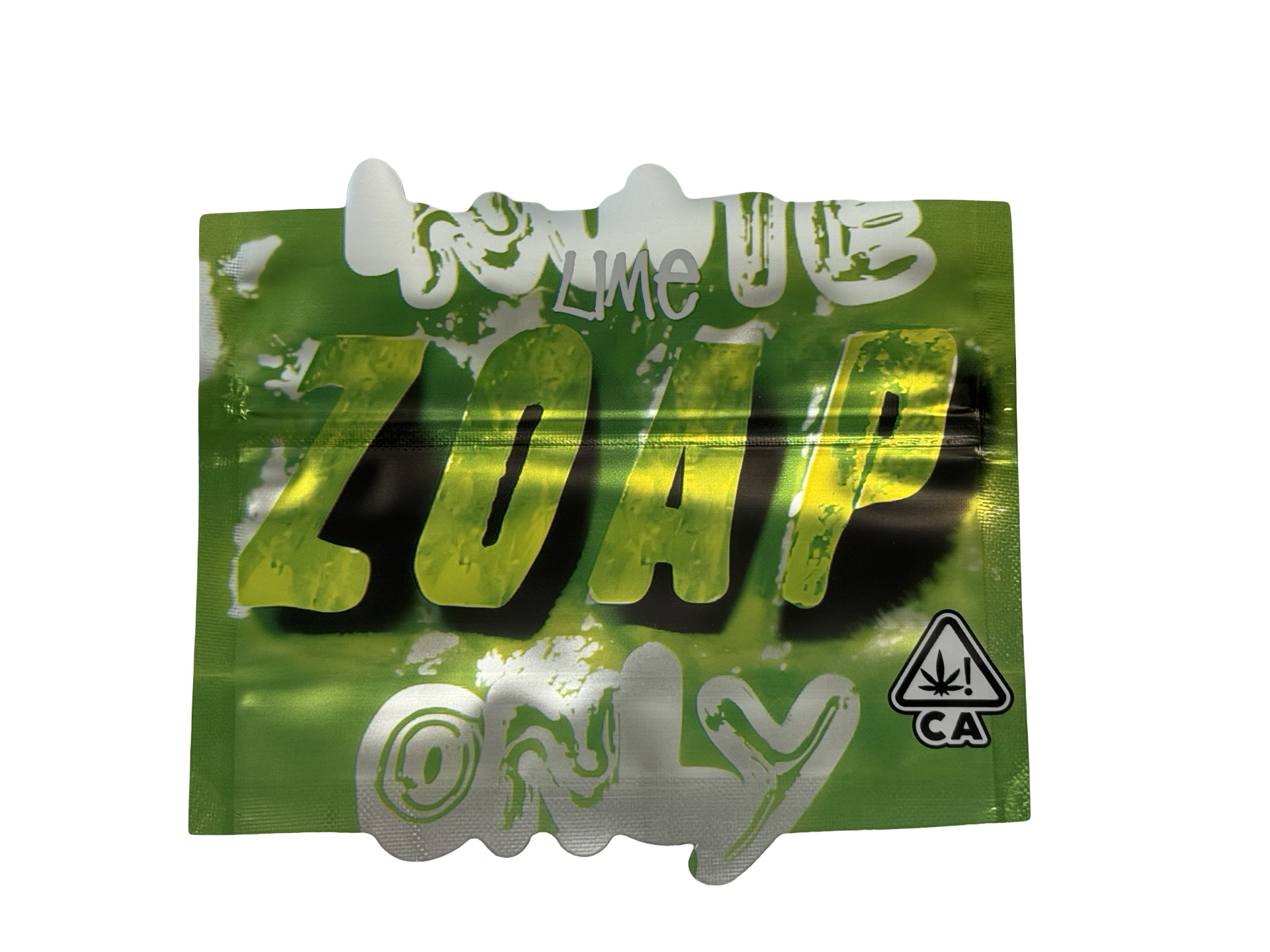 Lime Zoap Breeder Batch Mylar Bags 3.5g Deep East front