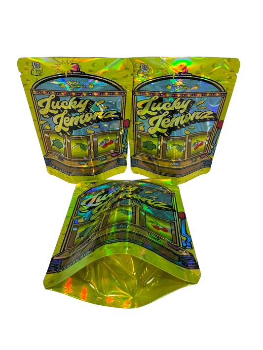 Lucky Lemonz Mylar Bags 3.5g Backpack Boyz