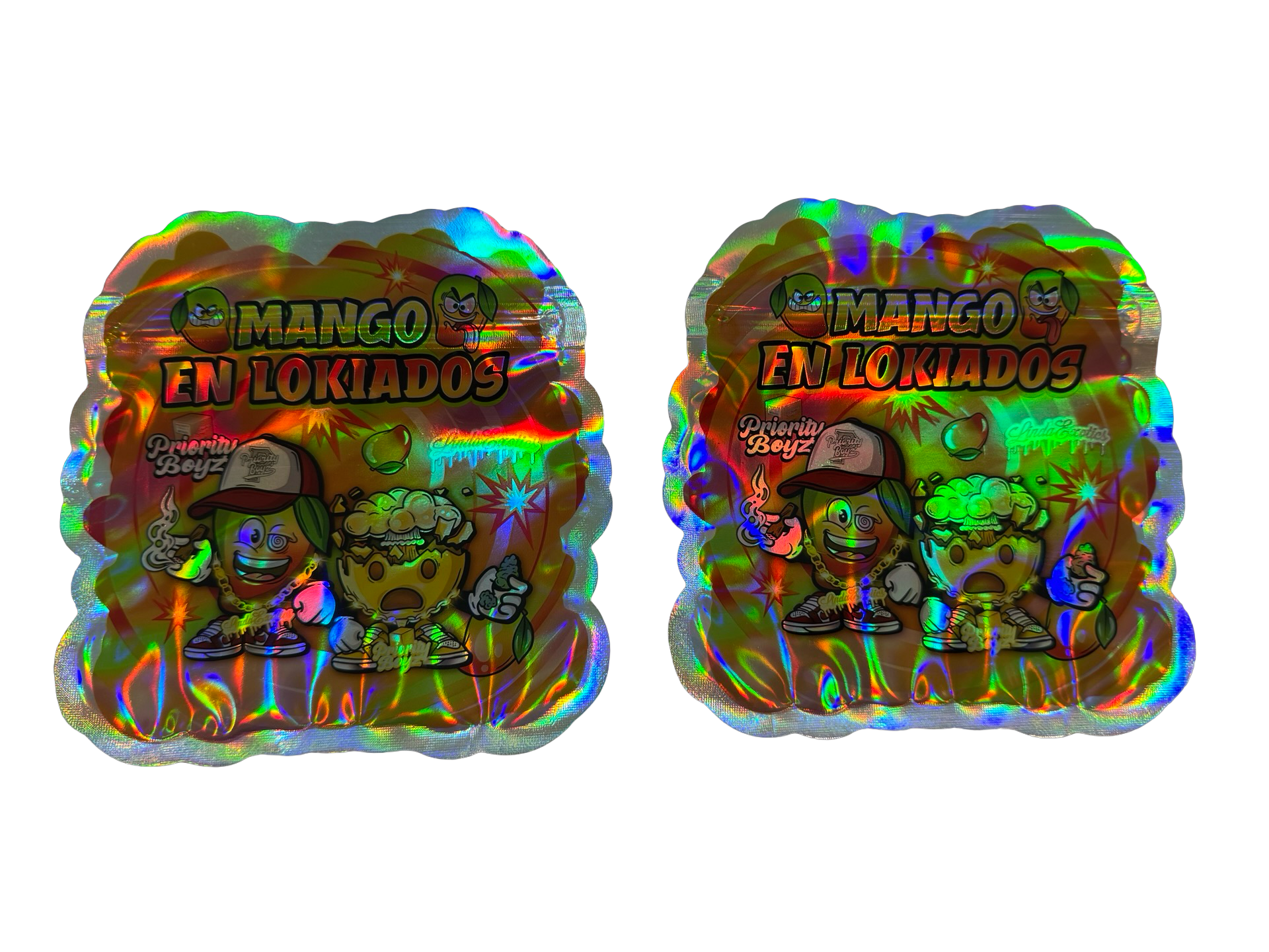 Mango En Lokiados Mylar Bags 3.5g Priority Boyz