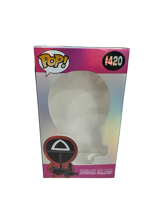 Masked Soldier 3.5g Mylar Bags & Boxes Pop front