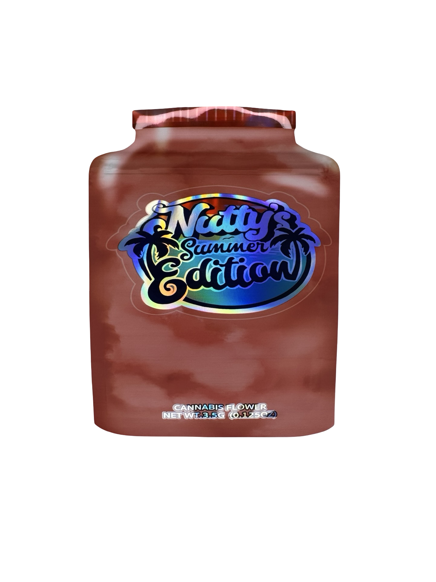 Nutty’s Summer Edition Mylar Bags 3.5g The Candy Shop front