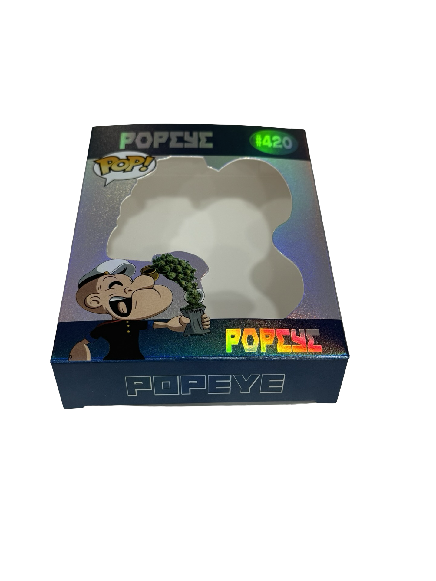 P*p Eye 3.5g Mylar Bags & Boxes Pop bottom