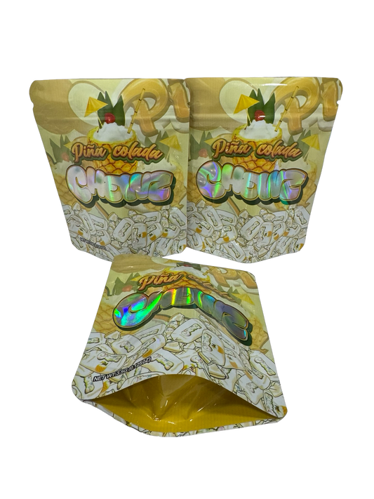 Pina Colada Mylar Bags 3.5g Chewz