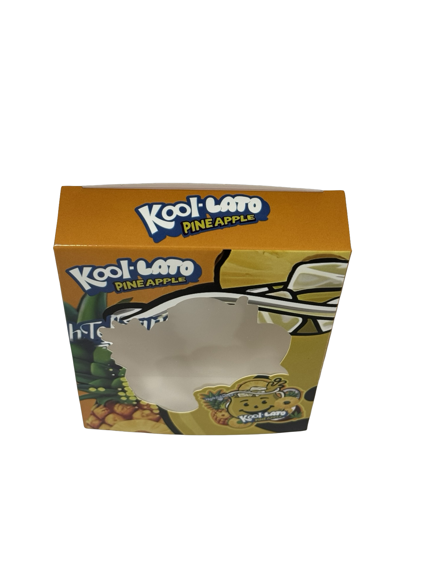 Pineapple Kool-Lato 3.5g Mylar Bags & Boxes High Tolerance top