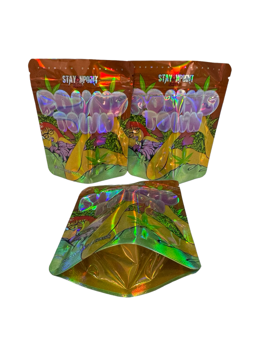 Pound Town Mylar Bags 3.5g Stay Onpoint