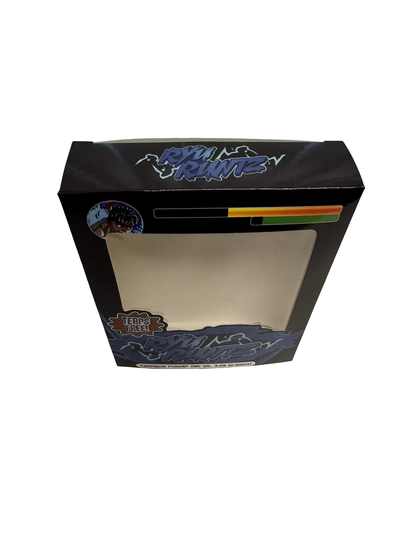 Ryu Runtz 3.5g Mylar Bag & Box top